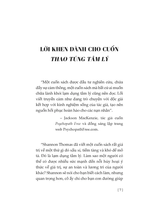 Thao Túng Tâm Lý - Nhận Diện, Thức Tỉnh Và Chữa Lành Những Tổn Thương Tiềm Ẩn - Hình ảnh 4