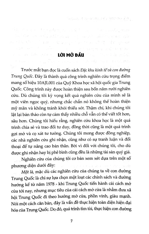 sách đặc khu kinh tế và con đường trung quốc